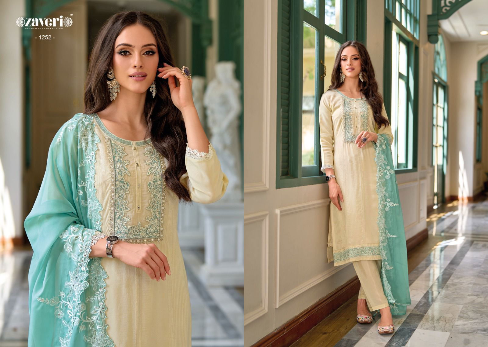 Zaveri Hasrat Wedding Wear Readymade Suits Catalog